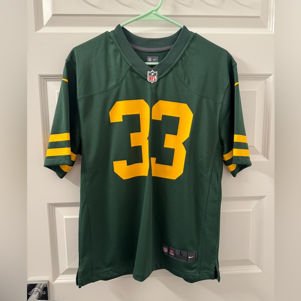 Nike Green Bay Packers Aaron Jones Jersey
